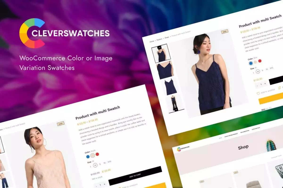 CleverSwatches - WooCommerce Color or Image Variation Swatches 2.2.3