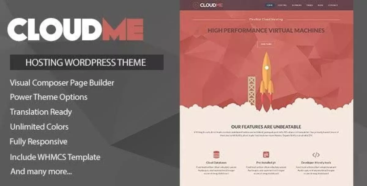 Cloudme Host - WordPress Hosting Theme 1.1.4