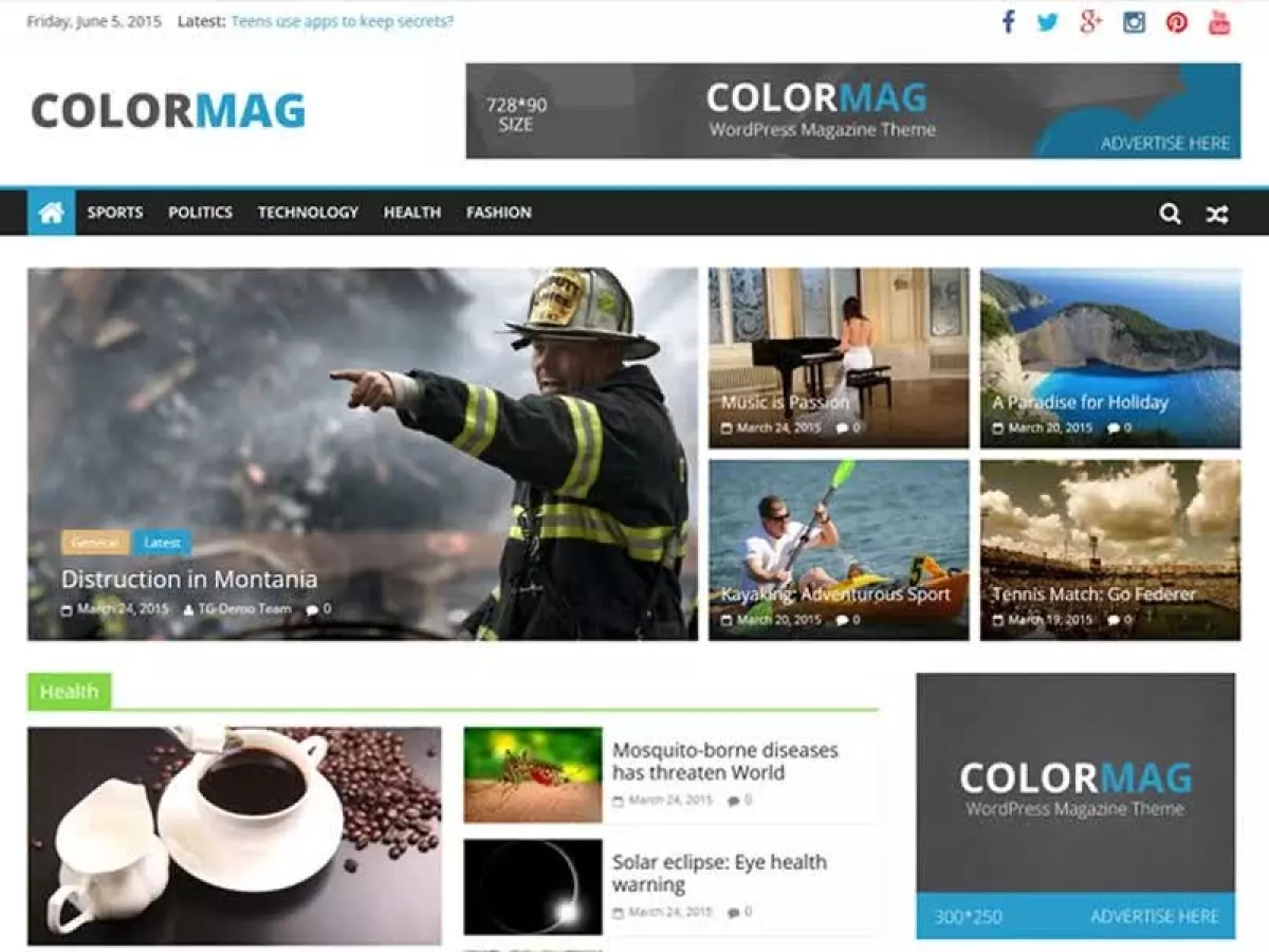ColorMag Pro - Magazine & News Style WordPress Theme 4.0.9
