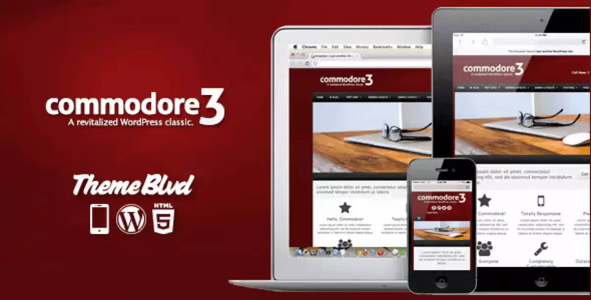 Commodore Responsive WordPress Theme