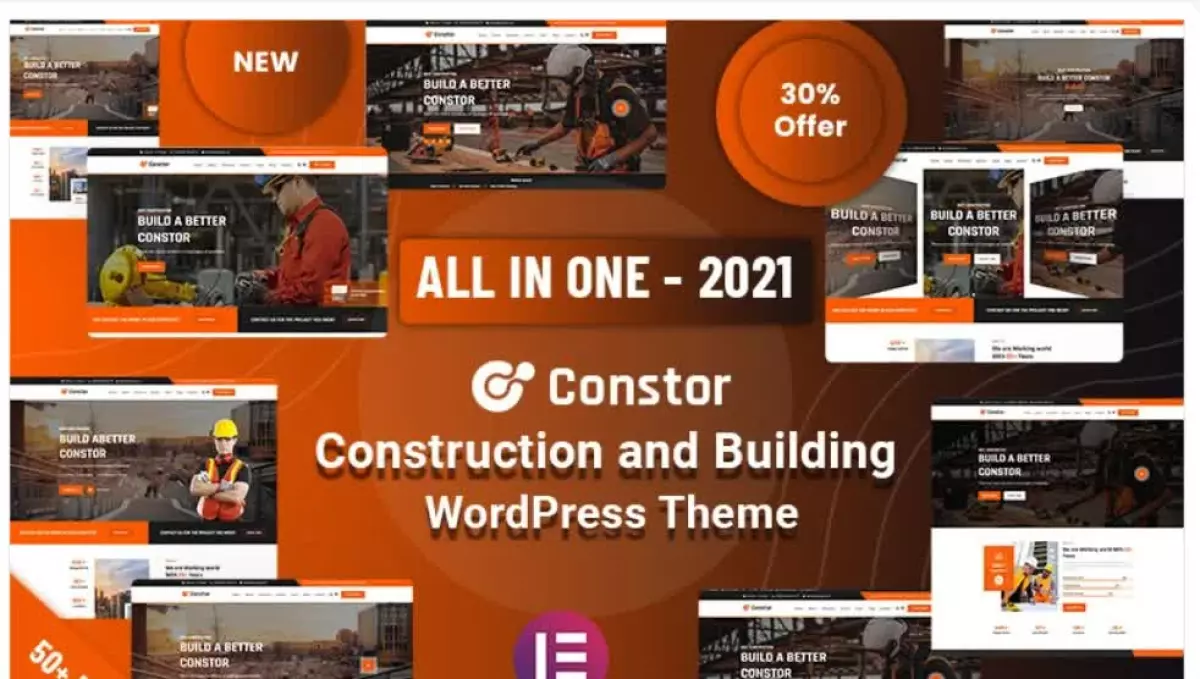 Constor &#8211; Construction and Building Responsive WordPress Theme