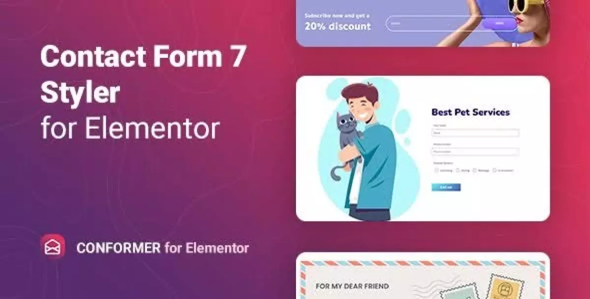 Contact Form 7 styler for Elementor – Conformer