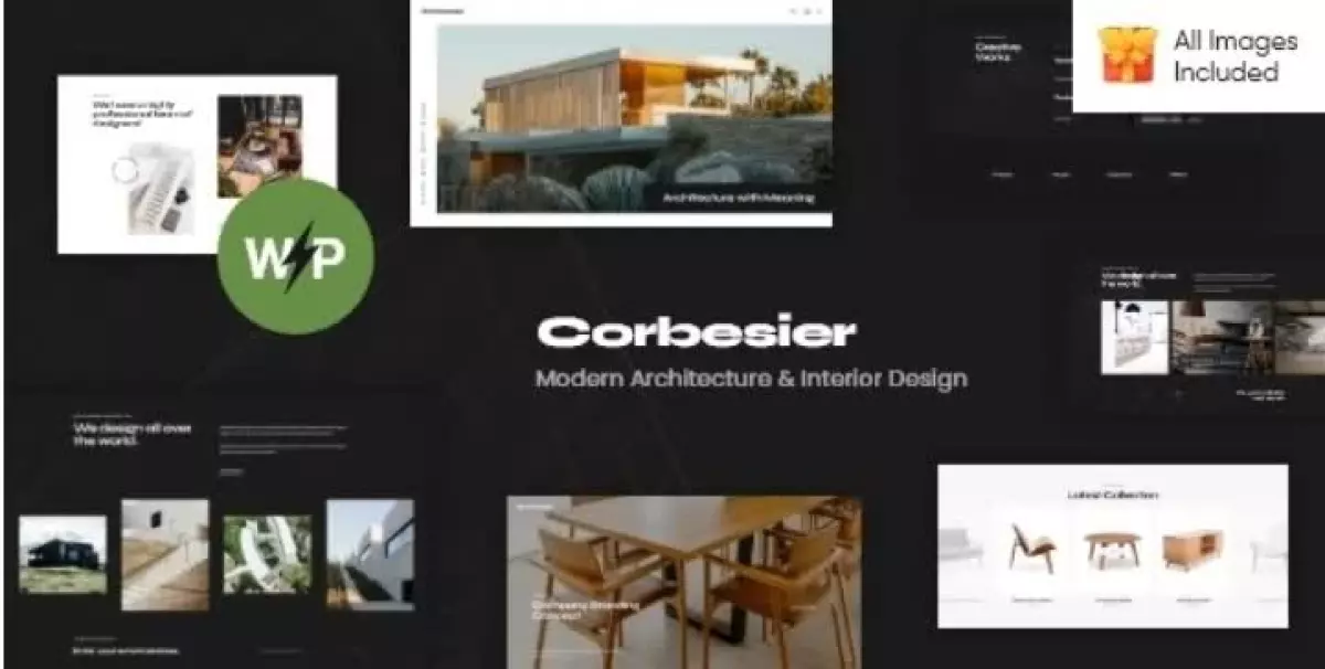 Corbesier -  Architecture & Design Interior & Exterior Modern WordPress Theme