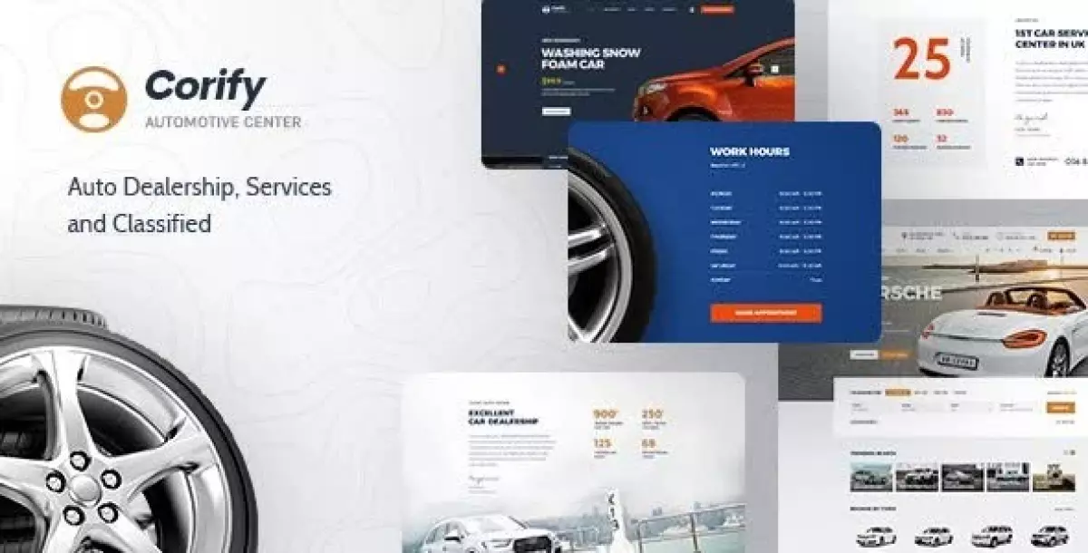 Corify - WordPress Car Listings & Dealership Theme 1.0.10