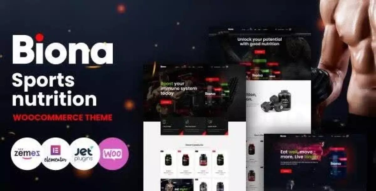 [WISH] Biona - Sports Nutrition WooCommerce