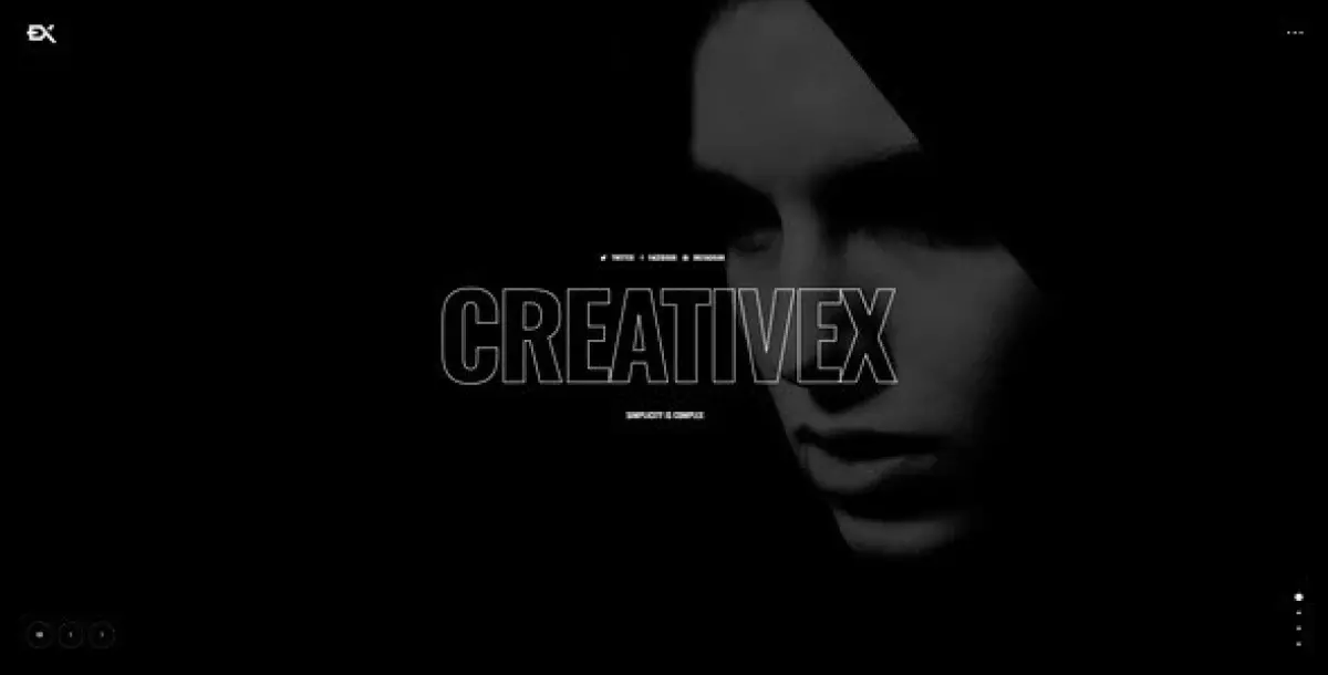 Creativex - A Bold Portfolio WordPress Theme