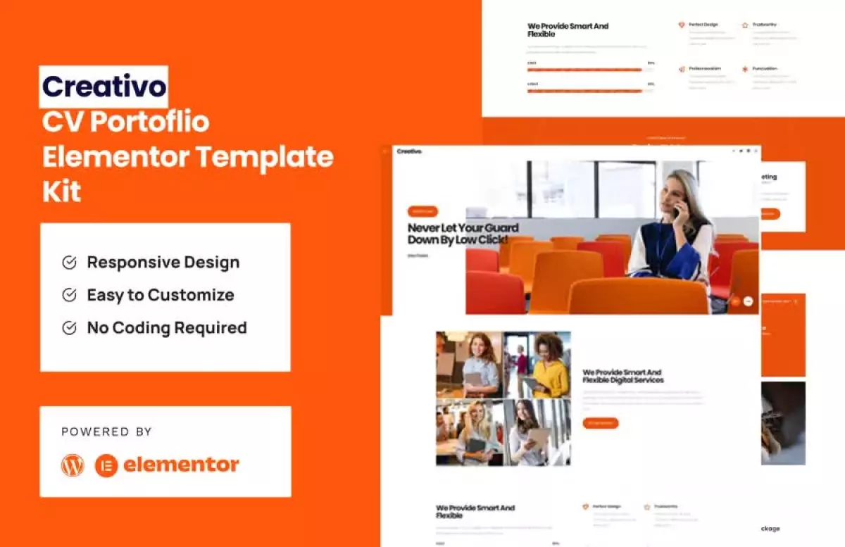 Creativo - Creative Agency Elementor Template