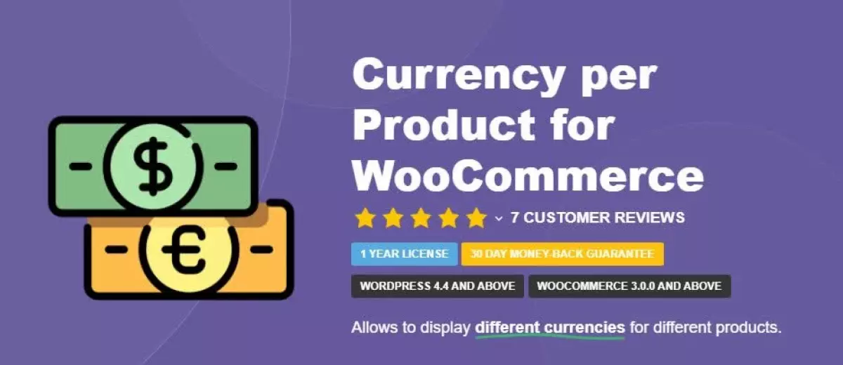 Currency per Product for WooCommerce By TycheSoftwares