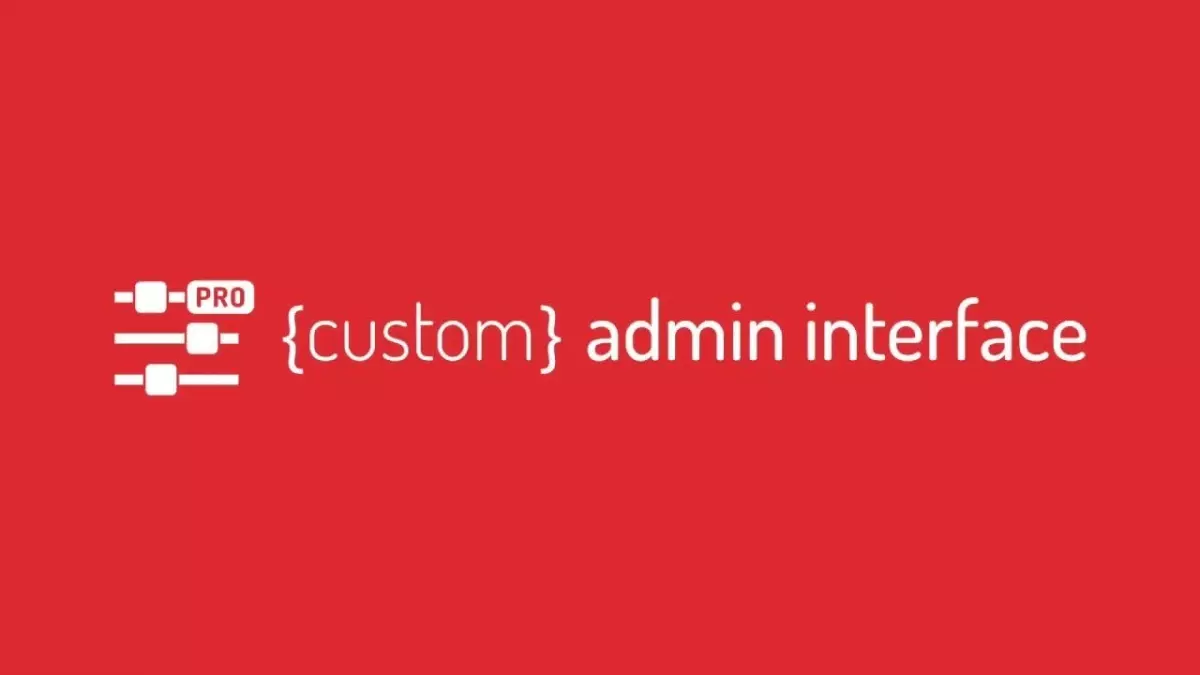 Custom Admin Interface Pro 1.58