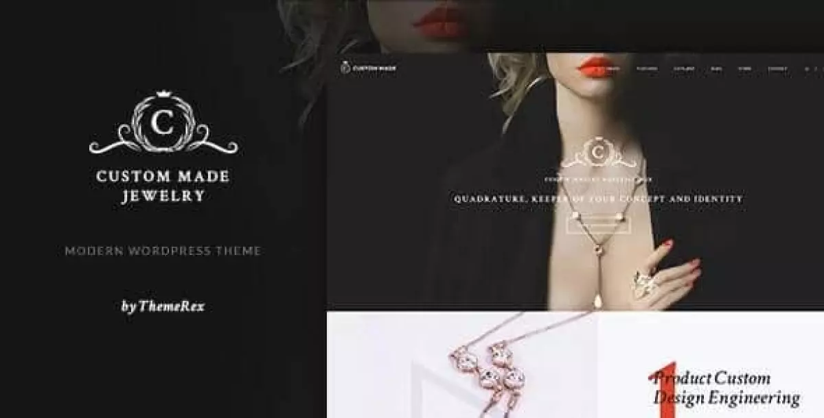 Custom Made | Jewelry Manufacturer and Store WordPress Theme 1.1.12