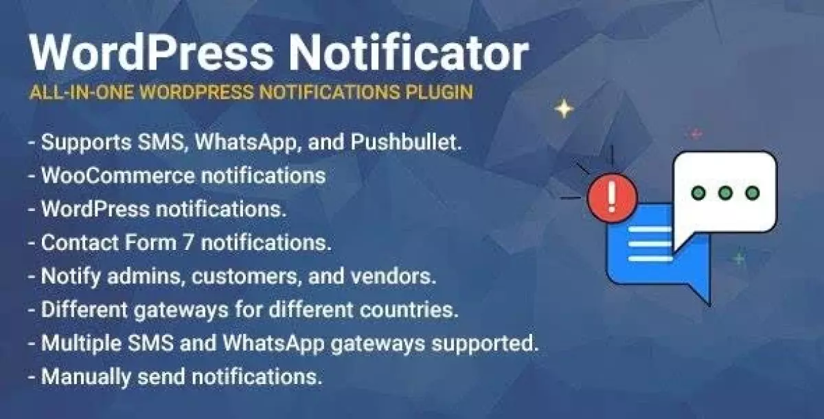 [WISH] WordPress Notificator: SMS, WhatsApp, and Pushbullet