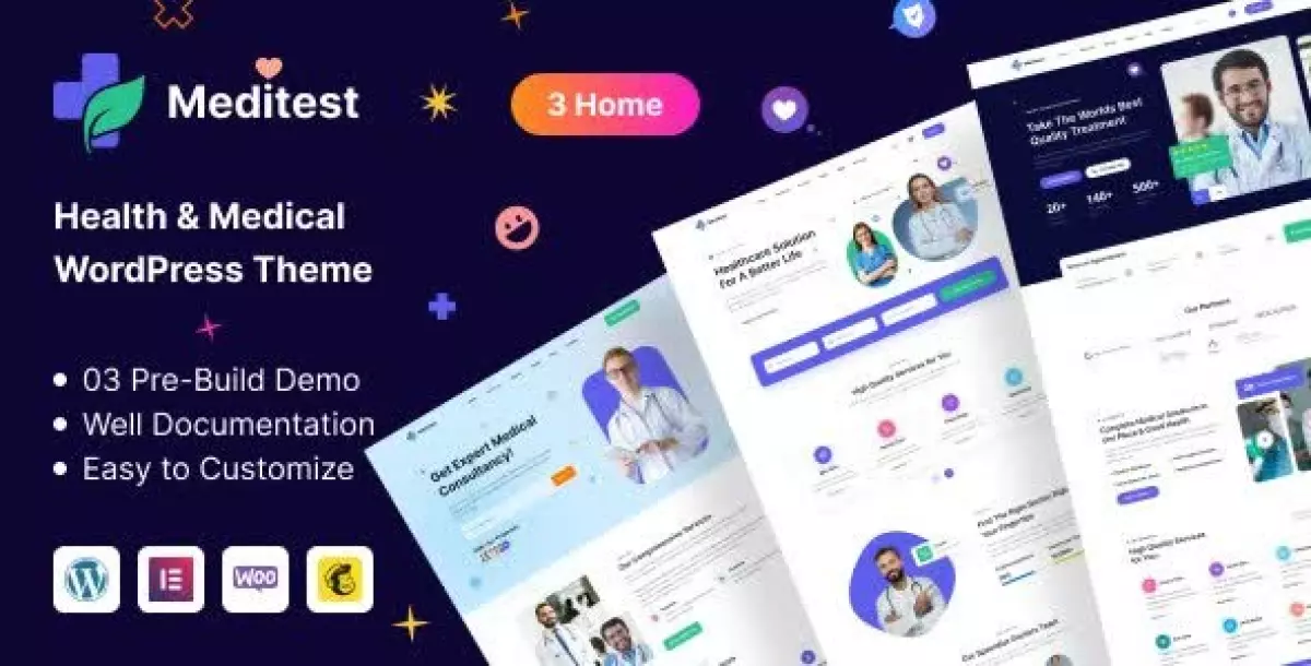 Meditest - Health & Medical WordPress Theme