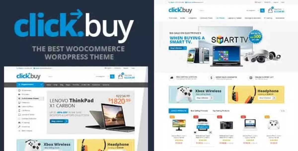 Clickbuy - WooCommerce Responsive Digital Theme