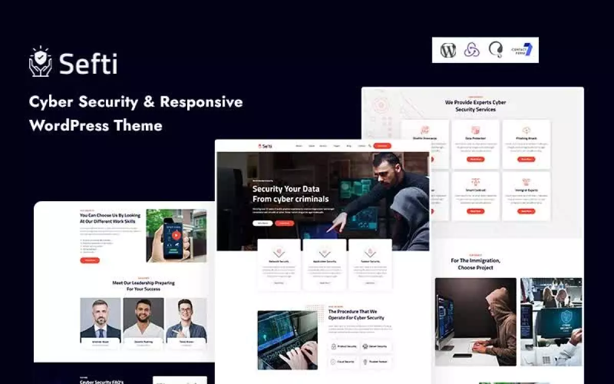 Sefti - Cyber Security WordPress Theme