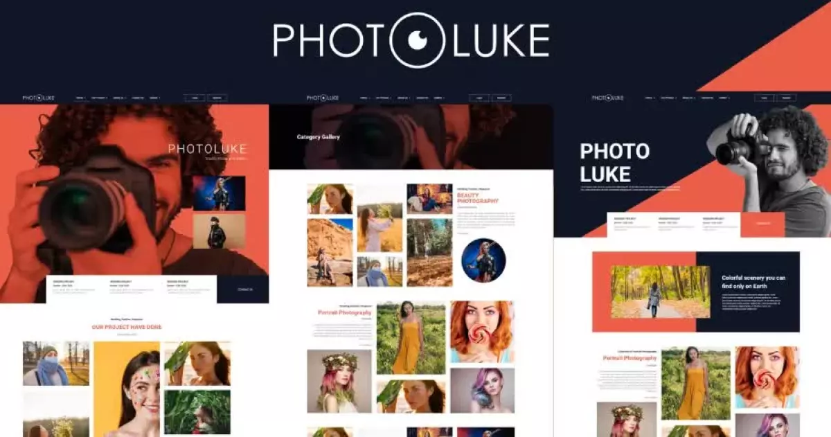 Photoluke - Photography Elementor Template