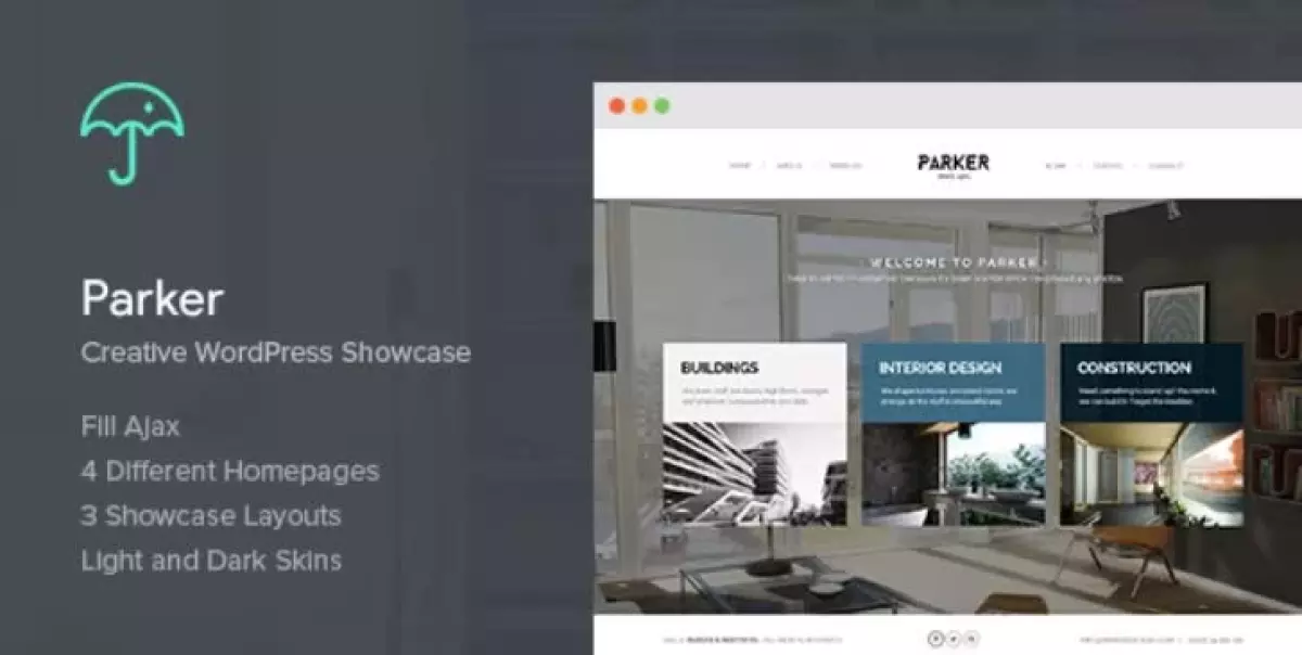 Parker - Creative WordPress Showcase