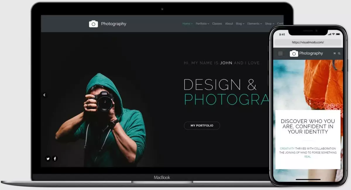 VisualModo - Photography WordPress Theme