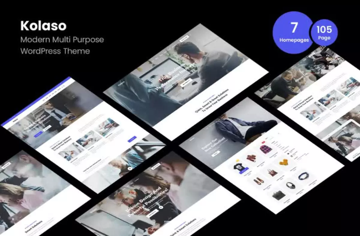 Kolaso - Modern Multi-Purpose WordPress Theme