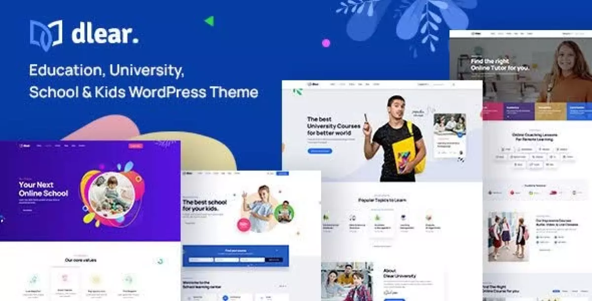 [WISH] Dlear - Education, University &amp; School WordPress