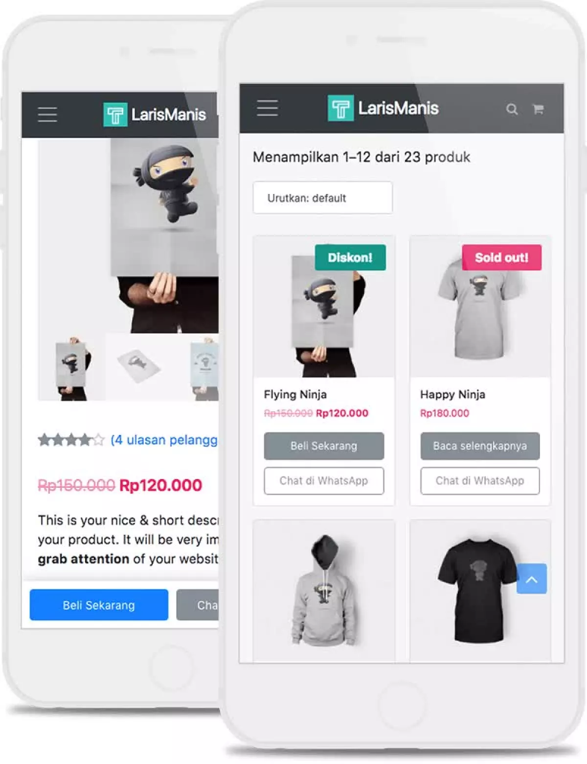 LarisManis - WooCommerce WordPress Theme