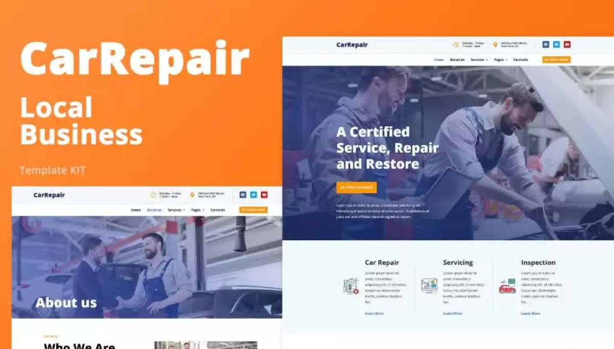 CarRepair - Local Business Template