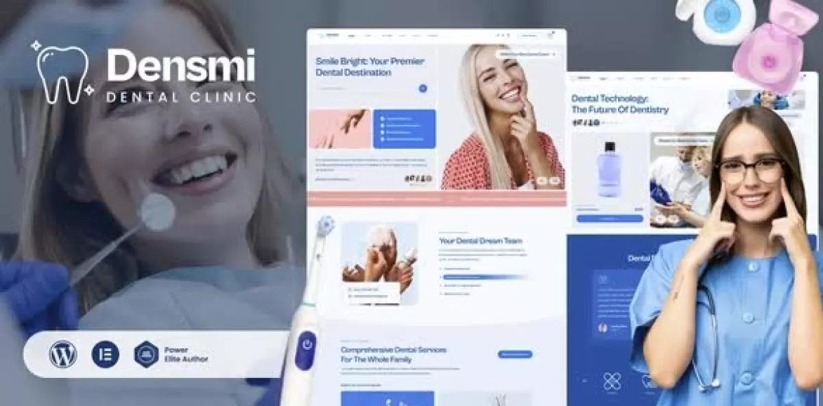 Densmi &#8211; Dental Clinic WordPress Theme