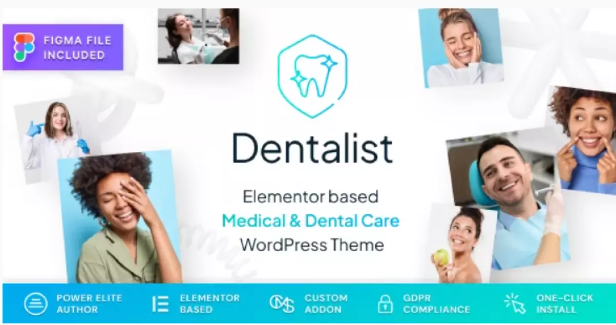 Dentalist - Medical and Dentist WordPress Theme