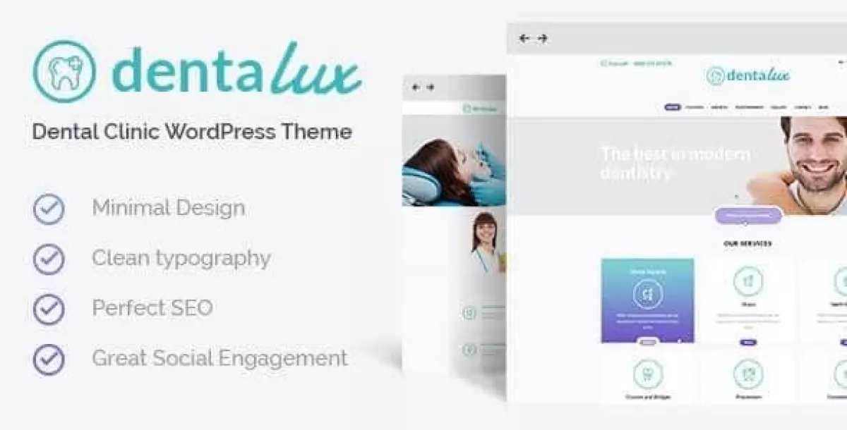 Dentalux | A Dentist Medical & Healthcare Doctor WordPress Theme 2.3