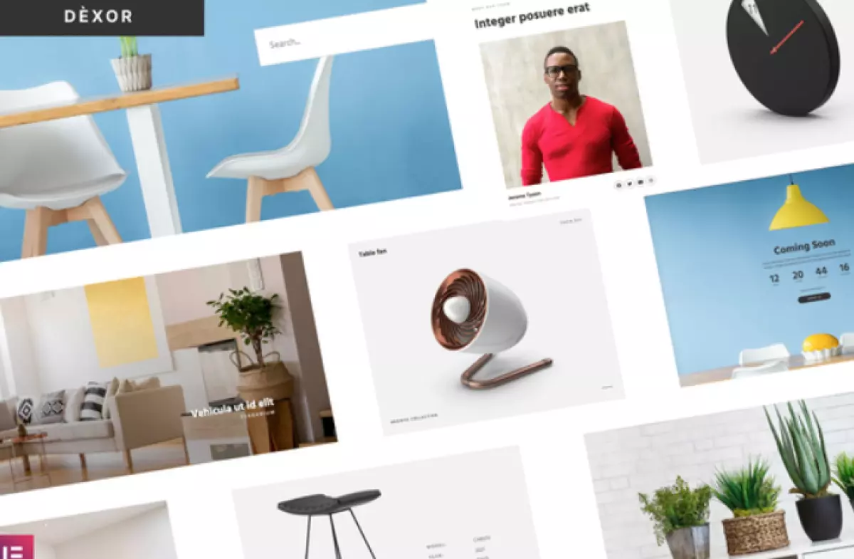 Dexor – Furniture and Decor Shop Elementor Template Kit