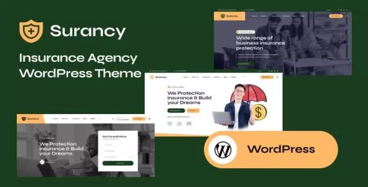 [WISH] Surancy - Insurance Agency WordPress