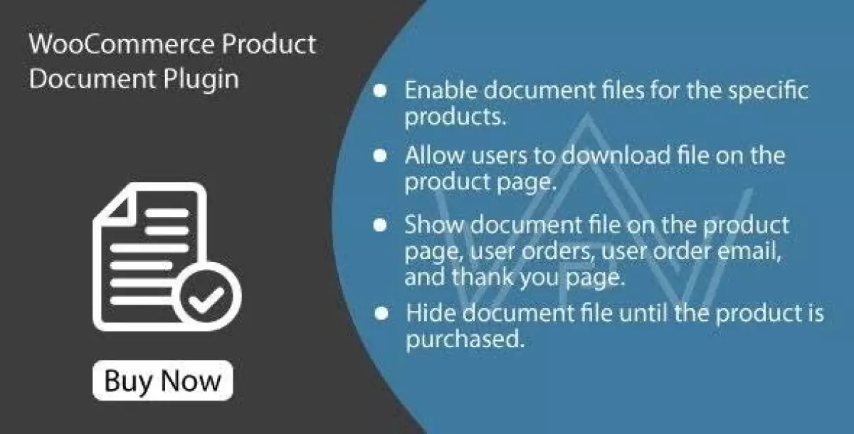 [WISH] WooCommerce Product Document