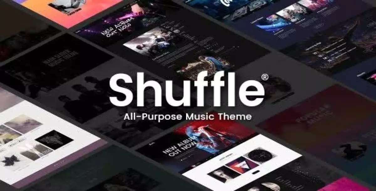 Shuffle - WordPress Music Theme