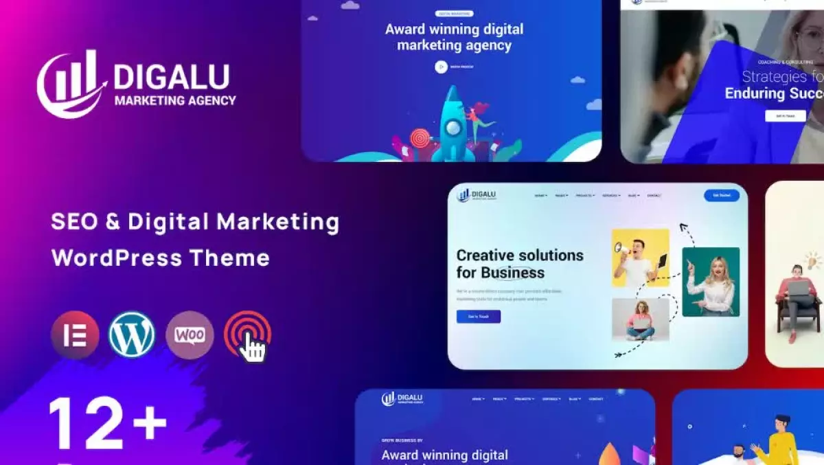 Digalu – SEO &#038; Digital Marketing WordPress Theme