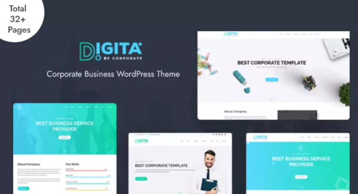 Digita &#8211; Corporate Business WordPress Theme