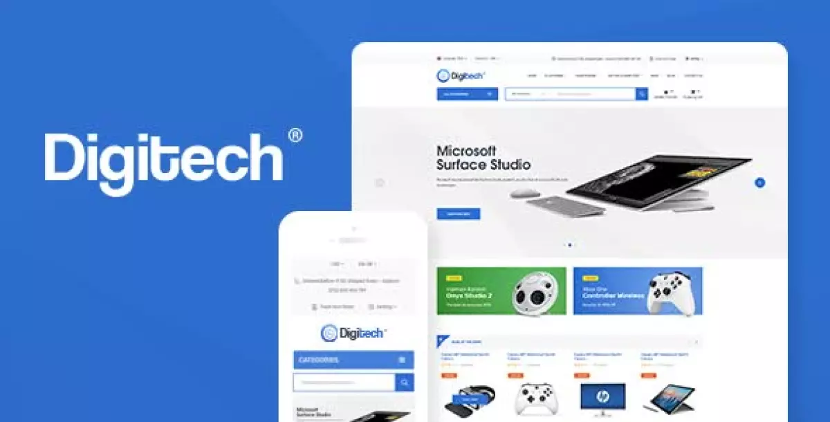 Digitech - Technology Theme for WooCommerce WordPress 1.1.4