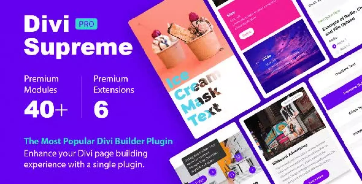 Divi Supreme Pro  4.9.86