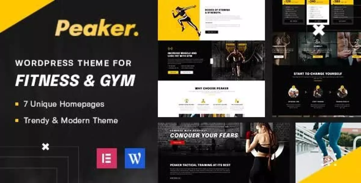 [WISH] Peaker - Fitness &amp; Gym WordPress