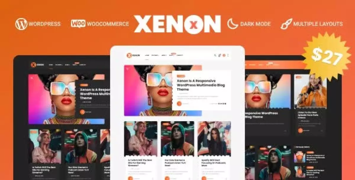 [WISH] Xenon - Audio / Video Podcast &amp; Blog WordPress