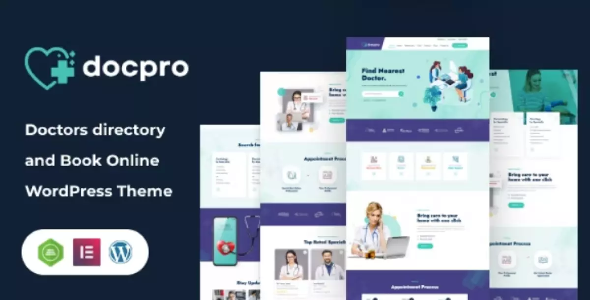 Docpro - Doctors directory WordPress Theme