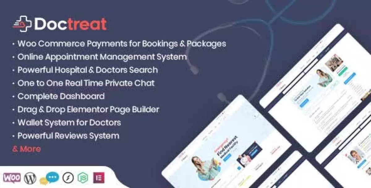 Doctreat - Hospitals and Doctors Directory WordPress Listing Theme 1.6.0