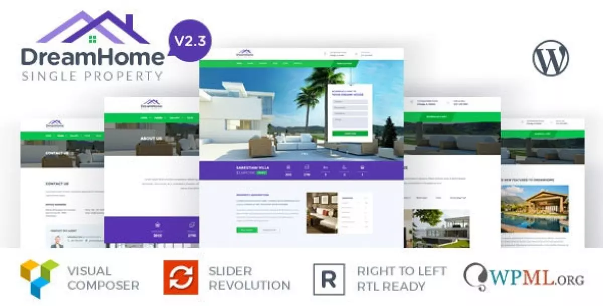 DreamHome - Single Property WordPress Theme