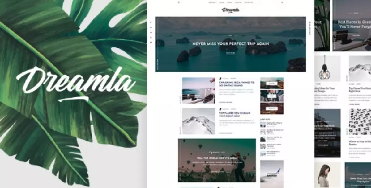 Dreamla - Clean WordPress Blog