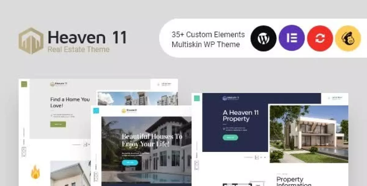 Heaven11 | Property & Apartment Real Estate WordPress Theme