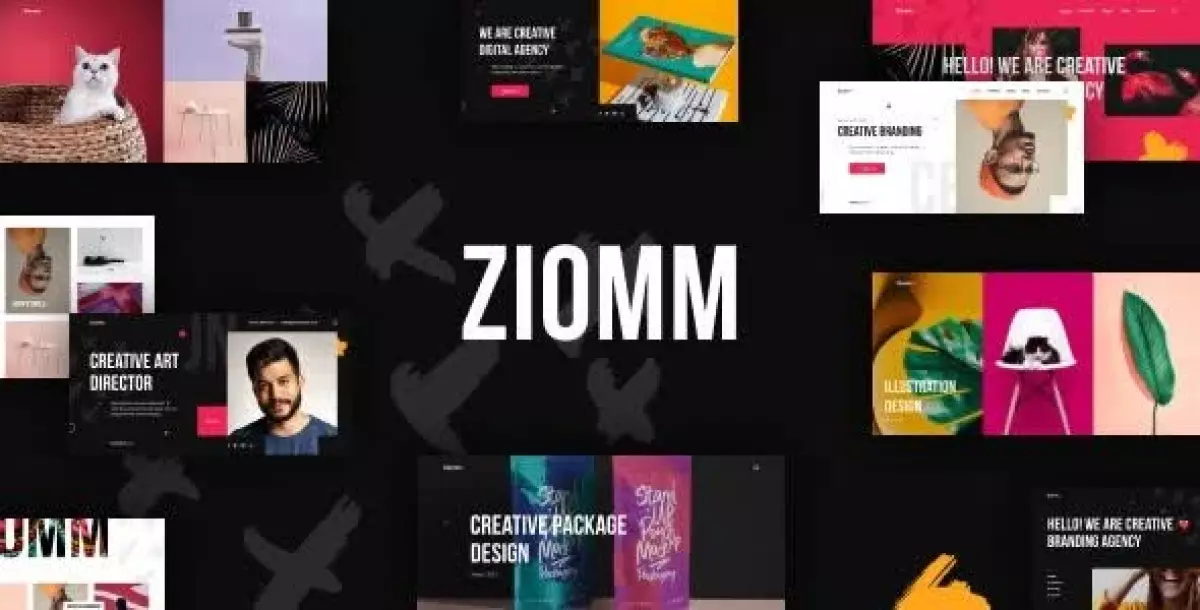 [WISH] Ziomm - Creative Agency &amp; Portfolio WordPress