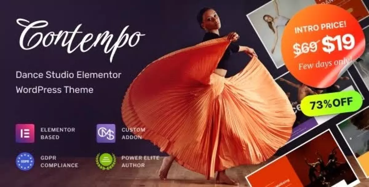 [WISH] Contempo - Dance School WordPress