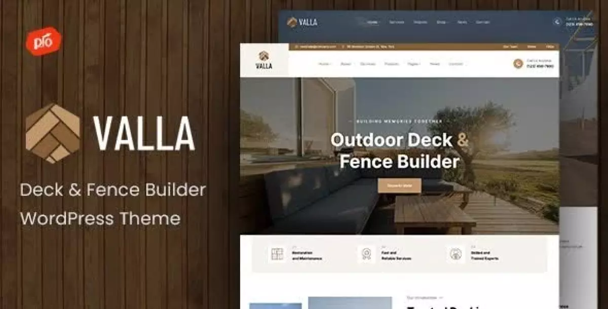 [WISH] Valla - Deck &amp; Fence Builder WordPress