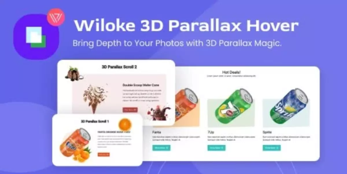 Wiloke 3D Parallax