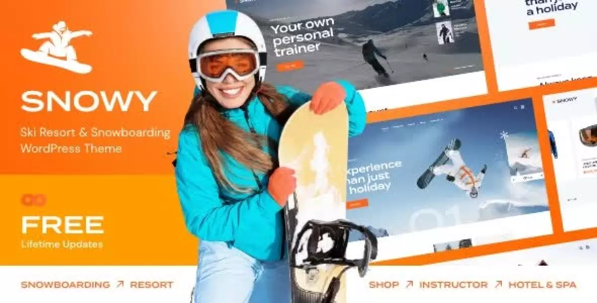 [WISH] Snowy - Ski Resort &amp; Snowboarding WordPress