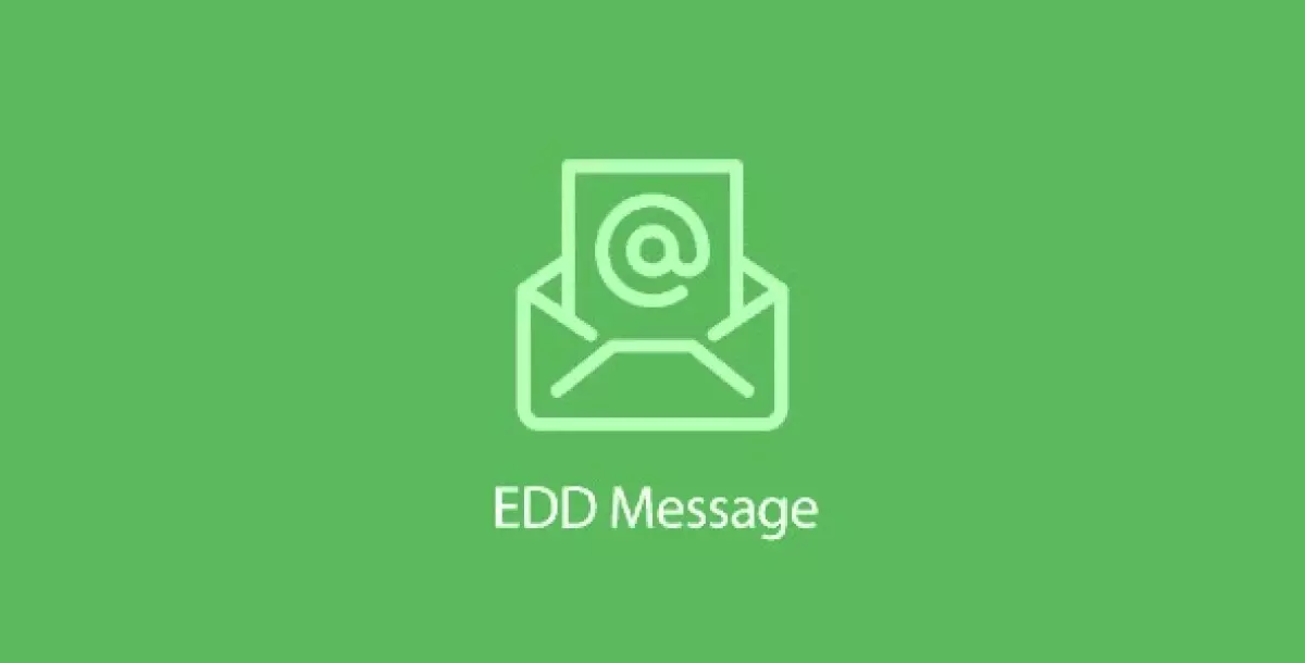 Easy Digital Downloads: Message Addon