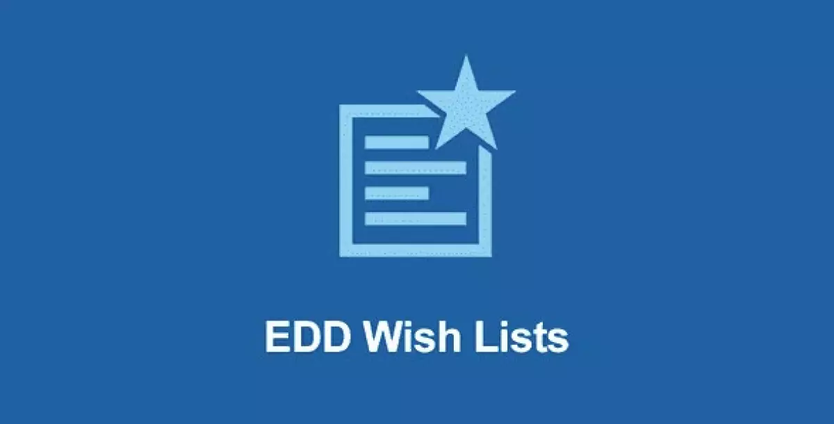 Easy Digital Downloads: Wish Lists  1.1.10